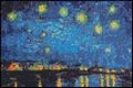 Starry Night over the Rhone 4x6