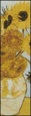 Sunflowers Bookmark - Click Image to Close