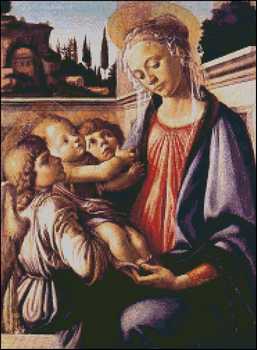 Madonna and Child and Two Angels - Click Image to Close