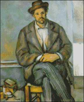 Seated Peasant - Click Image to Close