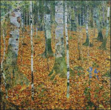 Birch Forest - Click Image to Close