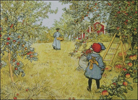 The Apple Harvest - Click Image to Close