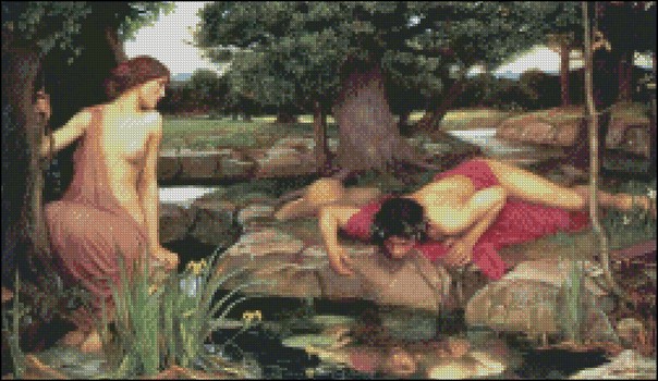 Echo and Narcissus - Click Image to Close