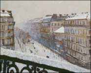 Boulevard Haussmann, Snow