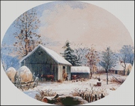 Farmyard in Winter