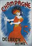 Champagne Delbeck Poster