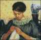 Woman Sewing Woman Sewing