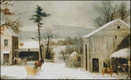 Jones Inn, Winter (Detail)