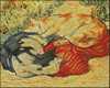 Cats on a Red Cloth Cats on a Red Cloth