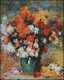 (image for) Vase of Chrysanthemums