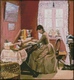 Johanne Wilde at her Loom