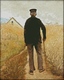 Old Man Walking In a Rye Field